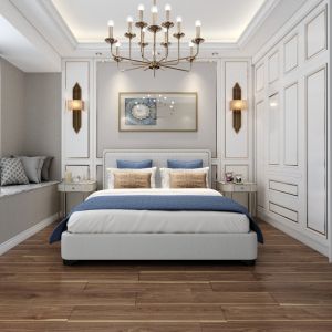 Buy cheap Rustic Walnut Grain Click Stone Composite Vinyl Flooring Fire Retardant GL-W7206-3 from wholesalers