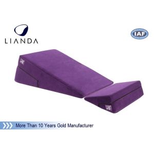 Wedge Pillow for Acid Reflux - Memory Foam Folding Pillow includes a Zippered