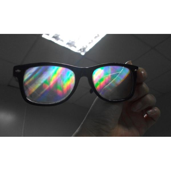 Quality Popular diffraction 3d fireworks glasses to view reald movie system for sale