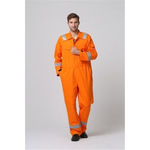 Buy cheap Brass Zips Fr Flame Resistant Apparel , EN11611 Heat Resistant Overalls from wholesalers
