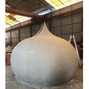 Buy cheap Islamic Architecture Golden Mosque Dome Custom Made In China Manufacturer from wholesalers