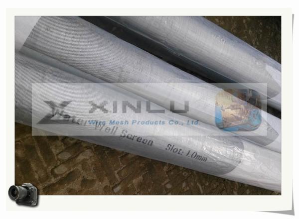 Buy cheap Dewatering Wedge Wire Screen Filter Sand Control V Wire Mesh 9-5/8" from wholesalers