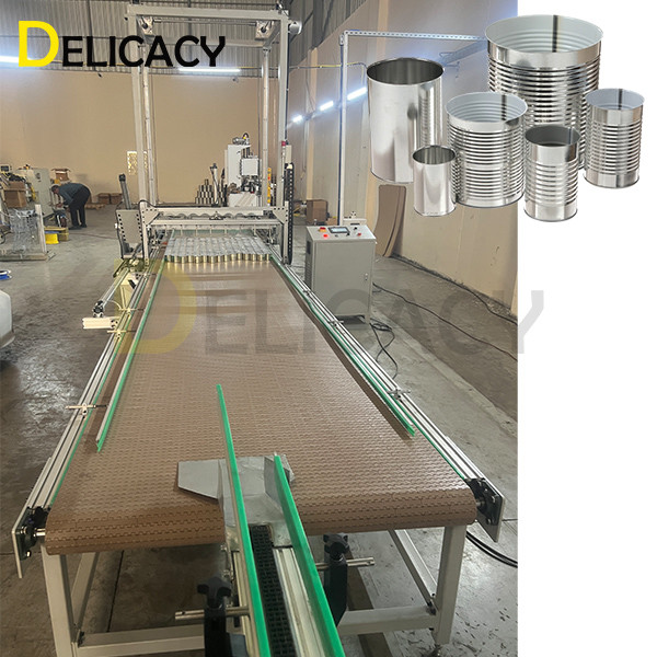 Quality Efficient Tin Can Making Machine Automatic Palletizing System for sale