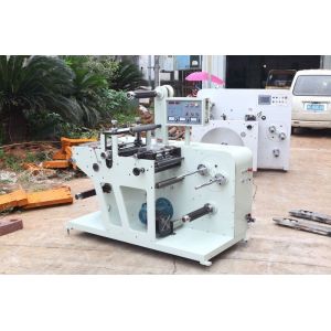 Automatic Blank Label Rotary Die Cutting Machine With Slitter