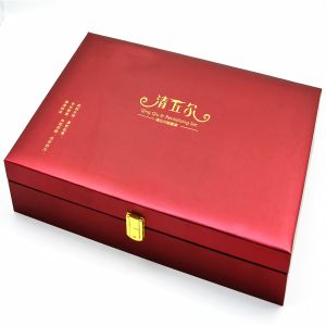 Buy cheap Luxury handmade rigid cosmetic and skincare kit box with hinge and locker from wholesalers