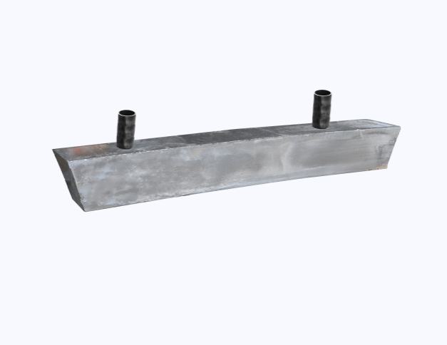 Flush-Mounted Aluminum Anode With Solid Rod Insert for off-shore cathodic