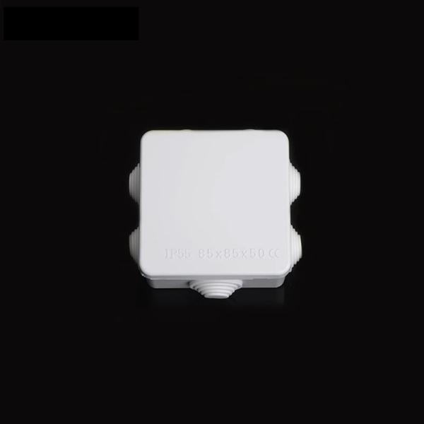Buy cheap 85x85x50mm IP65 ABS Waterproof Junction Box Knockout Holes With Stopper from wholesalers