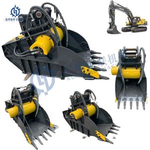 PC200 EC210 E320 320CSK210 Hydraulic Crusher Bucket Demolition Screening Bucket