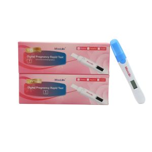 Buy cheap 510k CE ANVISA Digital Pregnancy Test Kit OEM 10mIU/mL from wholesalers