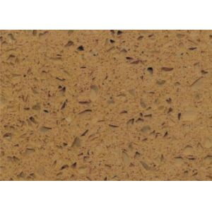 Buy cheap Sparkle Quartz Countertop Slabs , Quartz Kitchen Surfaces 7 Mohs Hardness from wholesalers