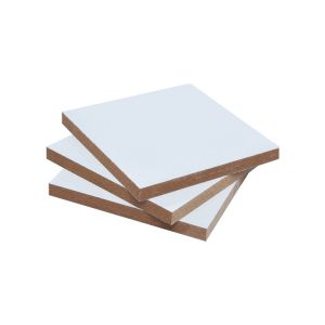 Buy cheap White Laminated Melamine Faced Mdf Hdf Board For Furniture with 1.5-25mm Thickness from wholesalers