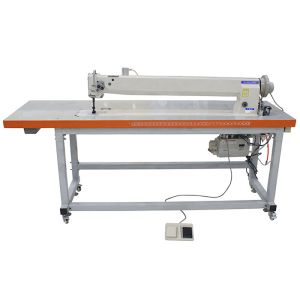 Long Arm DP17 240V Three Synchronou Double Needle Sewing Machine
