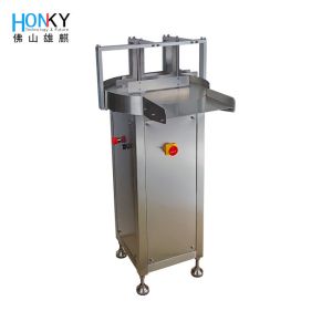 Buy cheap Customized Round Bottle Feeding Machine 500w For Syrup Filling And Packing Line product