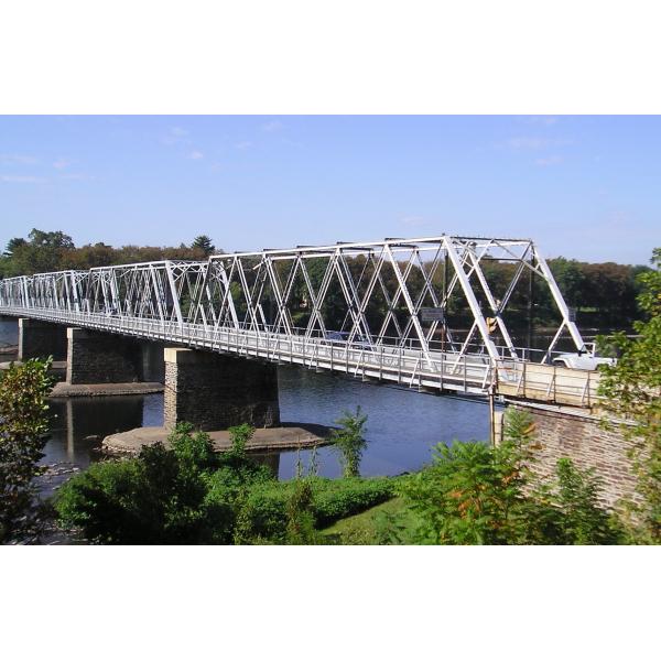 Quality Customized Zinc-Coated Steel Bridge Meeting Unique Construction Requirements for sale