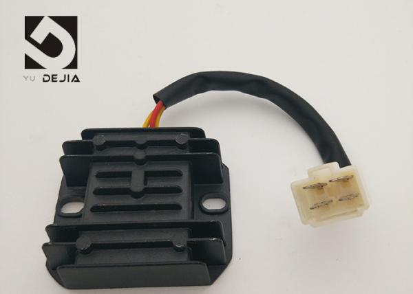 Buy cheap Loncin Motorcycle Regulator Rectifier , 4 Wire Voltage Regulator Adapted 8 Windings Stator from wholesalers