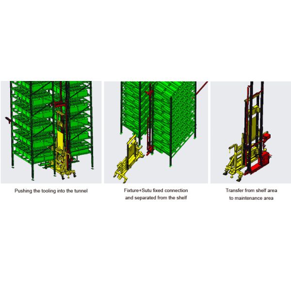 STU Workbin Robot Warehouse Picking Robot AMR Autonomous Mobile Robot For Transporting And Handling Material Boxes Workbin Material Bin
