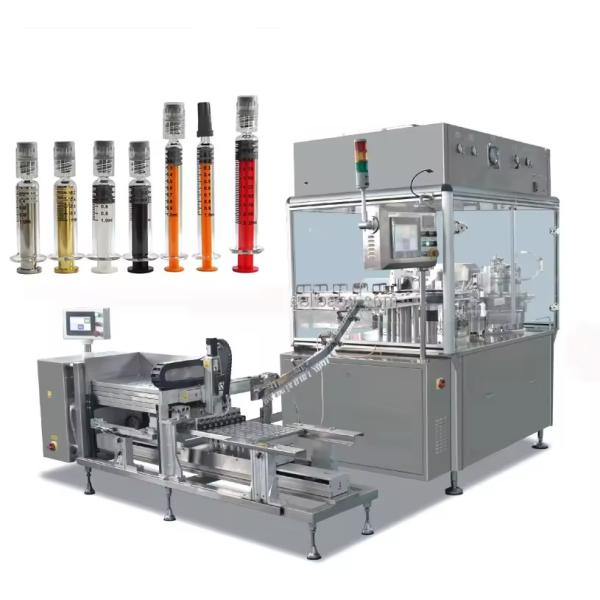 Quality PLC Prefilled Syringe Filling Machine For Accurate Liquid Filling for sale