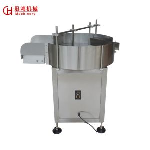 Buy cheap Wooden Case Commodity Rotary Bottle Feeding Turntable Unscrambler Collecting Machine from wholesalers