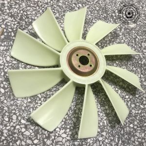 Buy cheap Kobelco Excavator Engine Parts SK75-8 Fan Blade 4LE2 Isuzu 4 Holes 10 Leaves Accessories from wholesalers