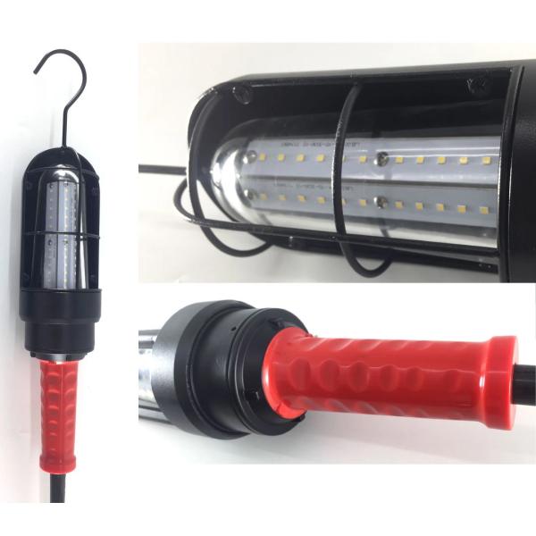 Explosion Proof LED Drop Light for C1D1 Hazardous Areas with Extension Cord or