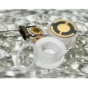 Buy cheap Stable Frequency-Temperature Characteristics Quartz Endcap for Pressure Sensing from wholesalers