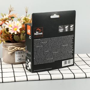 Buy cheap OEM Folding Pet Dog Leash Packaging Paper Box with Clear Window L*W*H cm Customized from wholesalers