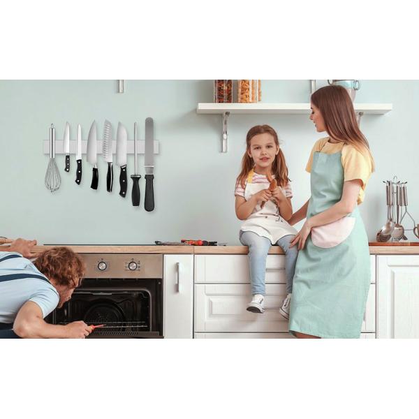 16 Inch Stainless Steel Magnetic Knife Strip for Neat and Practical Kitchen Storage