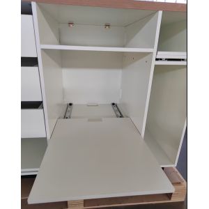 Buy cheap Modern Office Computer Desk With 3 Fabric Drawers Study Structure from wholesalers