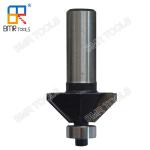 BMR TOOLS High performance 45 Degree Chamfer Router Bit for Bevel Edging Wood