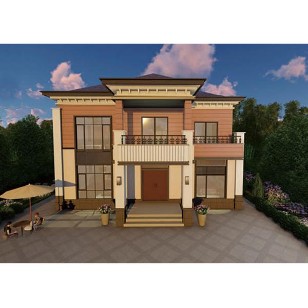 Buy cheap Chinese style retro double villa/Prefabricated Villa Light Steel Frame Houses With Good Ventilation from wholesalers