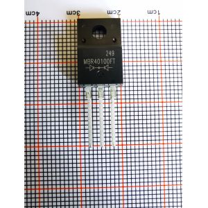 Buy cheap High Current Capability MBR40100FT TO-220F-3L 40A 100V Schottky Diode MBR4040FT THRU MBR40200FT For Switching Power from wholesalers