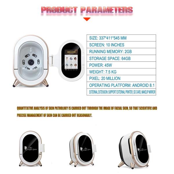 Quality Hair 3d Skin Analyzer , Facial Analyzer Machine Ce Certification for sale