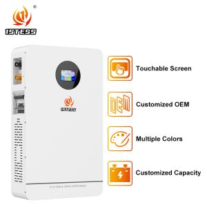 Buy cheap Wall Mount Energy Storage System 51.2V 100Ah 5.12kWh All in One Home Battery with Touch Screen from wholesalers