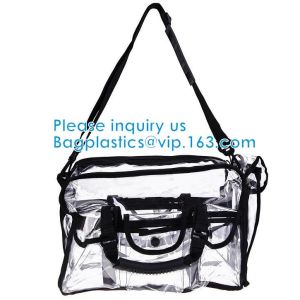 Buy cheap Adjustable Shoulder Strap and Zippered Top, Stadium Security Travel & Gym Clear Bag, Perfect for Work, School from wholesalers
