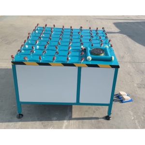 Buy cheap 0.37kw Insulating Double Glass Machine Rotated Sealant Spreading Table from wholesalers