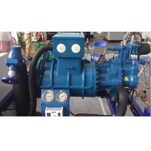 Buy cheap Anti - Collision Bitzer Screw Compressor Unit For Meat Processing Factory 110HP product