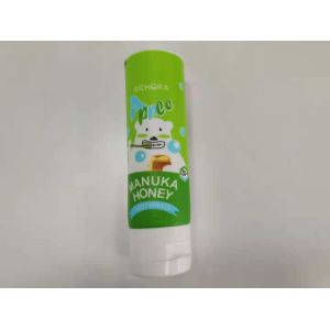 D35*101mm 50g Kids Empty Toothpaste Tube Gravure Printing Pbl Tube With Flip Top