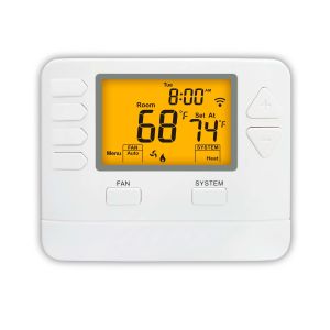 Buy cheap Flame Retardance ABS and Control Mode Heating And Cooling in HVAC Thermostat with High Accuracy Display ±1℉ under 68℉ from wholesalers