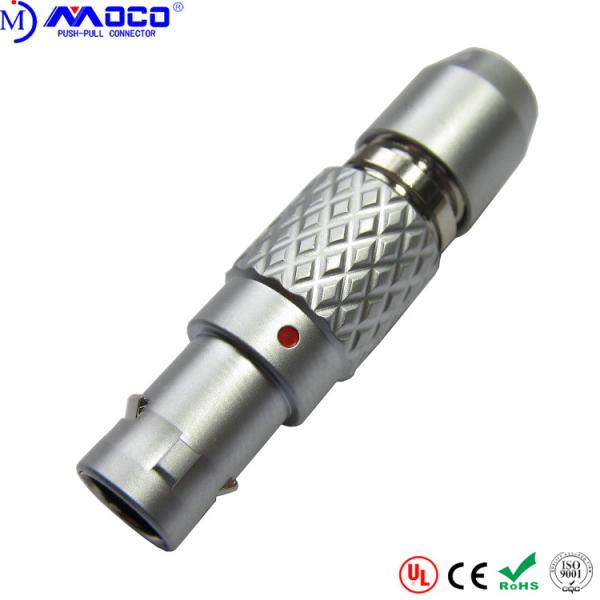 Quality Metal Straight Automotive FGG Circular Push Pull Connectors for sale