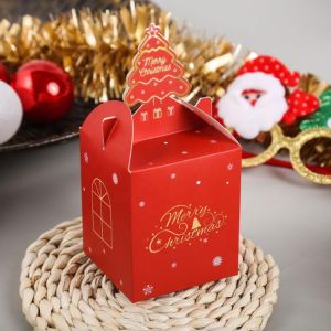 Buy cheap custom christmas gift cupcake gift paper packaging candy box from wholesalers