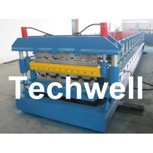 Buy cheap Automatic PLC Control Dual Level Roll Forming Machine With Manual / Automatic Decoiler from wholesalers