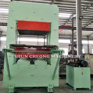 Buy cheap 1500x1500 Mechanical Push Pull Rubber Vulcanizing Press Machine 800T from wholesalers