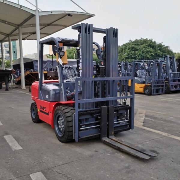 Forklift 2.5 3 4 5 6 7 10 Ton Fork Lifter Truck Diesel Forklift with 3 Stage Mast