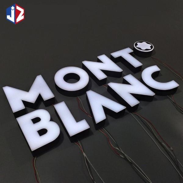 Quality Waterproof LED Modules Front Lit Signage 3D Acrylic Letter Sign Board for sale