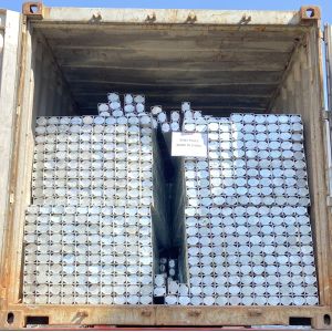 Galvanized Steel Crossarm Pipe Rectangular 8FT 10FT 12FT Cross Arm Post