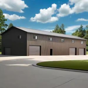 Buy cheap Prefabricated Steel Structures Building Hurricane Proof Large Span Steel product