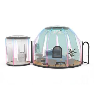 Buy cheap Dome Shaped Glamping Bubble Tent ROSH Customized Fire Retardant product