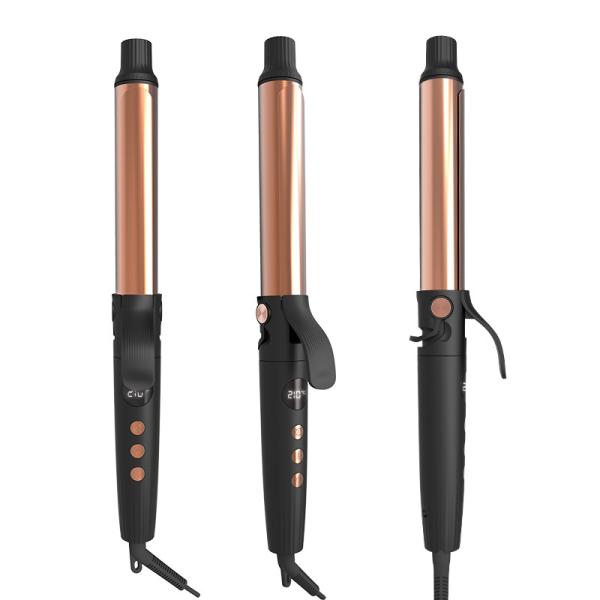 Quality Smart Long Barrel Automatic Hair Curler Rotating Ceramic Curling Iron for sale