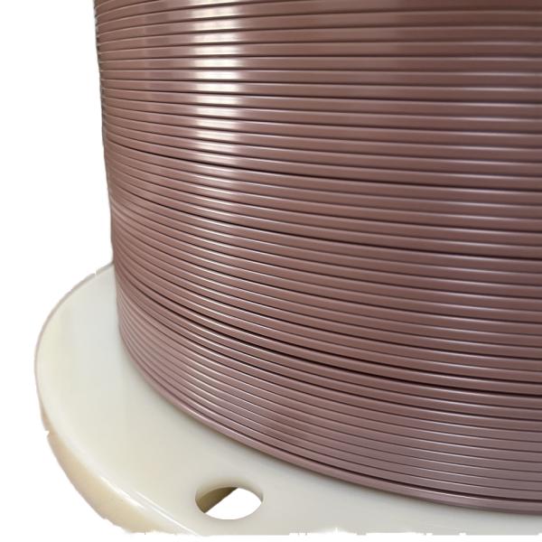 Buy cheap Custom PEEK wire 1.4mmx2.0mm Enameled Rectangular Copper Wire from wholesalers