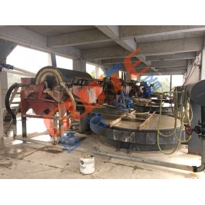 Buy cheap 750*1200-1500*4000mm Roller Length Permanent Iron Separator for CTB Mineral Separation from wholesalers